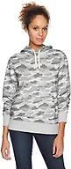 Amazon Essentials Women's Regular-Fit Midweight Fleece Pullover Hoodie with Kangaroo Pocket (Available in Plus Size), Grey Camo, XX-Large