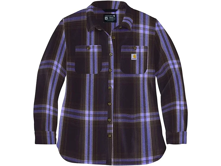 Carhartt Women (XS) Loose Twill Jac Shirt Lavender