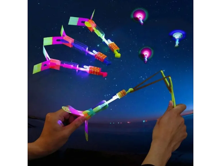 5Pc Set Glow-in-the-Dark Flying Rocket