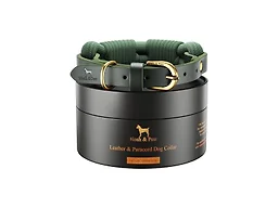 NOAH & PAW CR-LP-GR-L L NOAH & PAW XL Dog Collar Gre