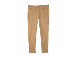 Amazon Essentials Women's Mid-Rise Stretchy Skinny Jeans, Light Camel, 2