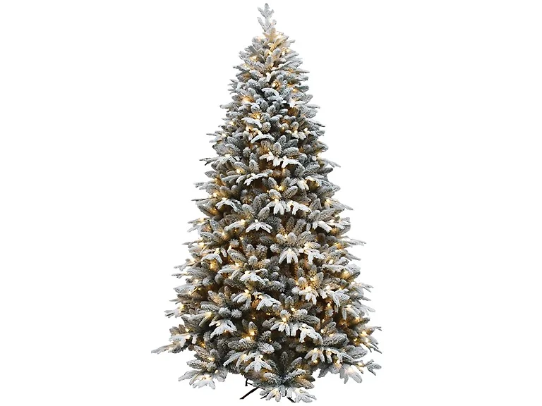 Santa's Workshop, 7.5' Prelit Green Tree