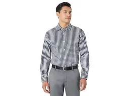 Amazon Essentials Mens Regular Fit Long Sleeve Wrinkle Resistant Stretch Dress Shirt