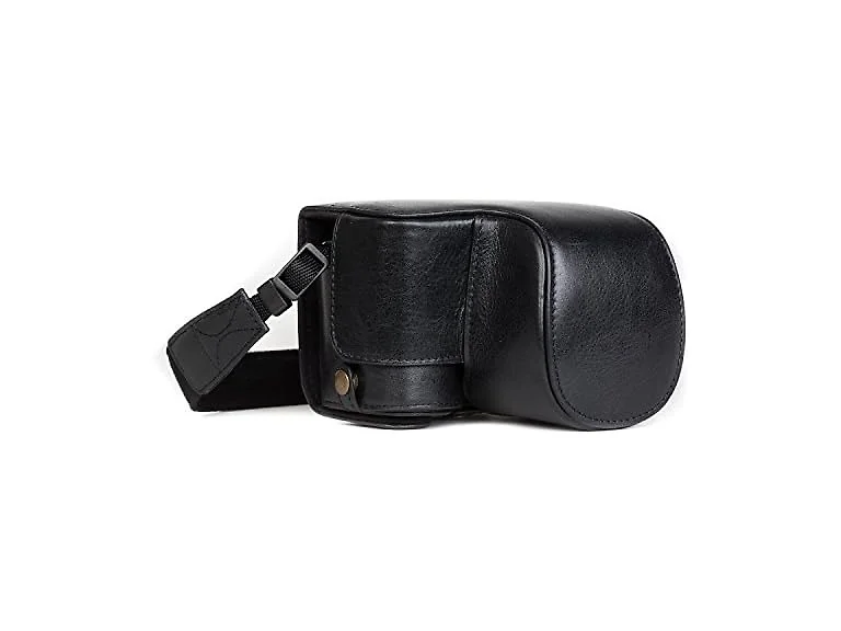 MegaGear Ever Ready Genuine Leather Camera Case and Strap
