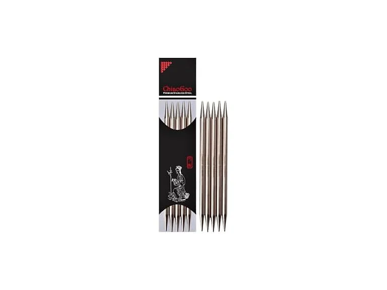 ChiaoGoo 6-Inch Double Point Stainless