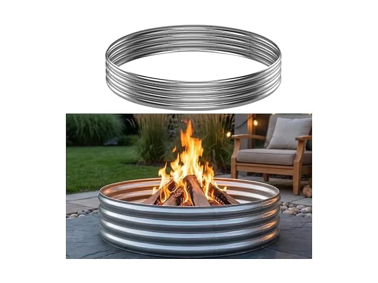 IBGUC 36in Fire Pit Ring Steel
