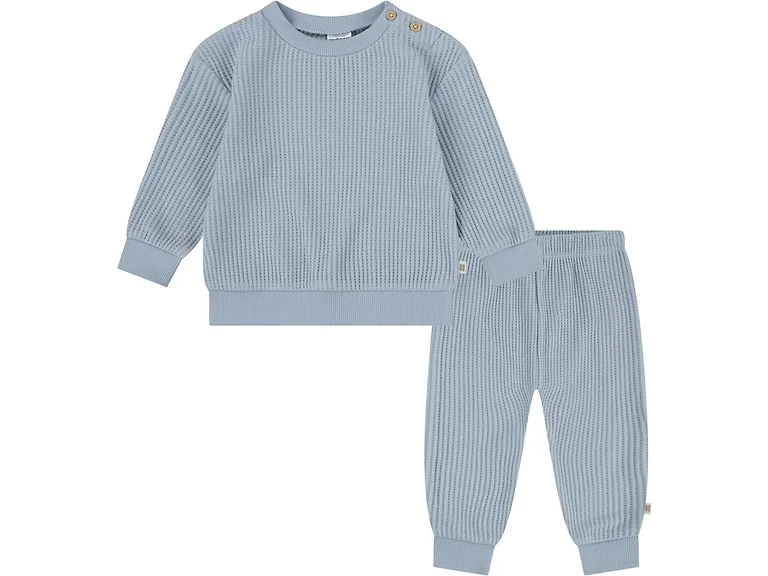 HUGGIES Kids (18 Months) Waffle Knit Pants