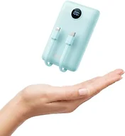 WeeFancy Mini 10000mAh Power Bank Built-In Cables