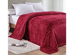 Luxury Home AMRANI BLT-BUR-K King Armani Embossed Microplus