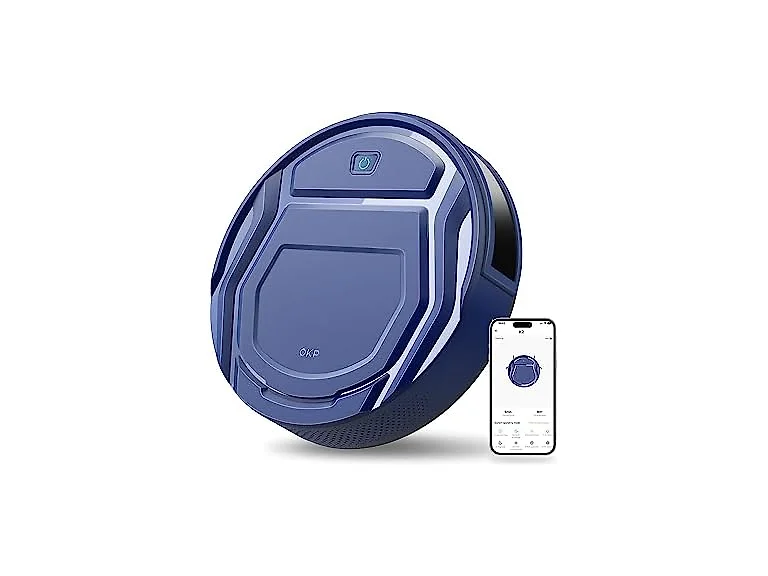 OKP Life K2 Robot Vacuum Cleaner 1800 mAh, Blue