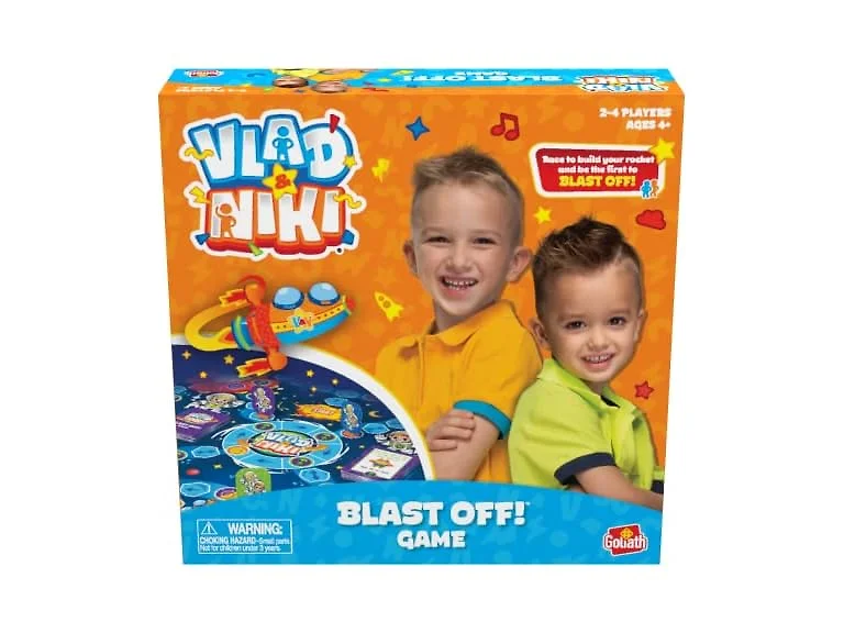Goliath Vlad & Niki Blast Off! Game