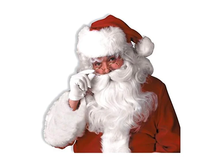 Mens Santa Claus Beard Wig Set