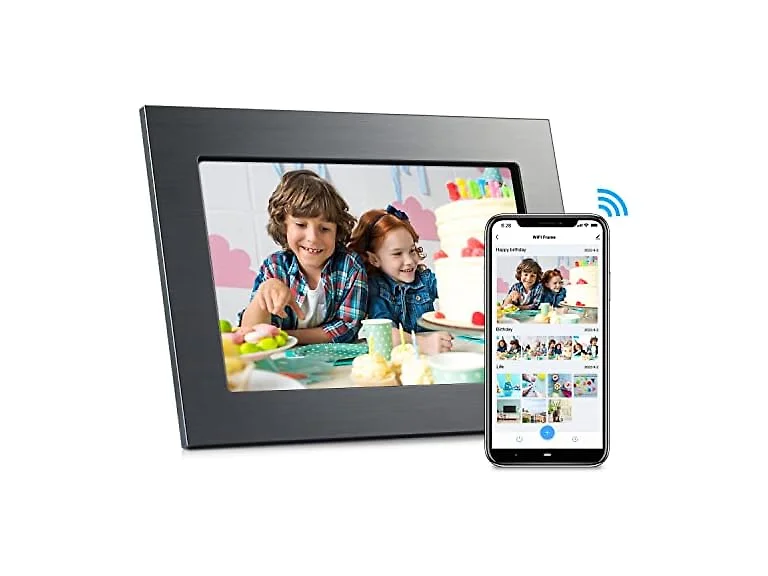 eco4life 10.1" Metal Touchscreen WiFi Smart Frame (Open Box)