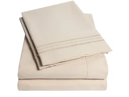 Classic Solid Microfiber Sheet Set