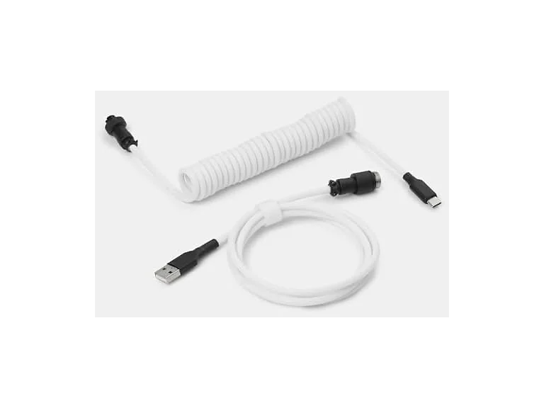 Drop Coiled Keyboard Cable - Black
