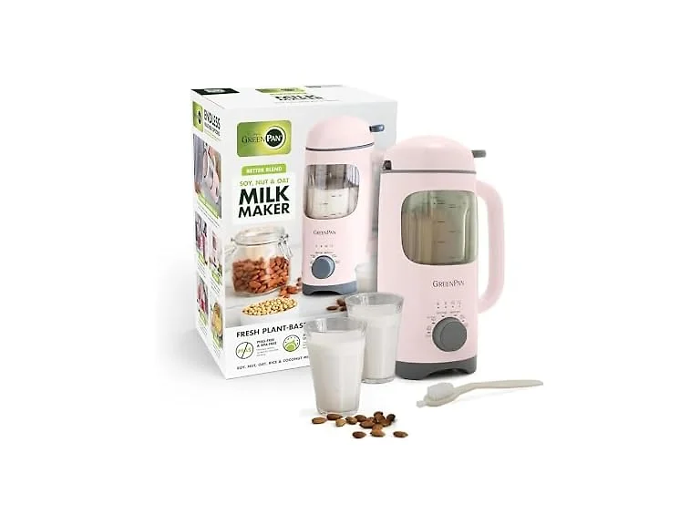 GreenPan 30oz Nut Milk Maker Machine, 15-in-1