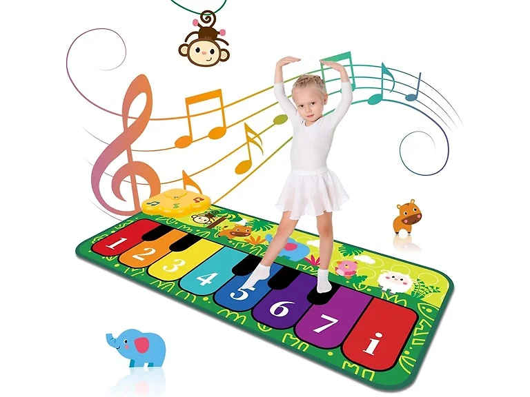 Kids Piano Mat 5 Animal Sounds & Music