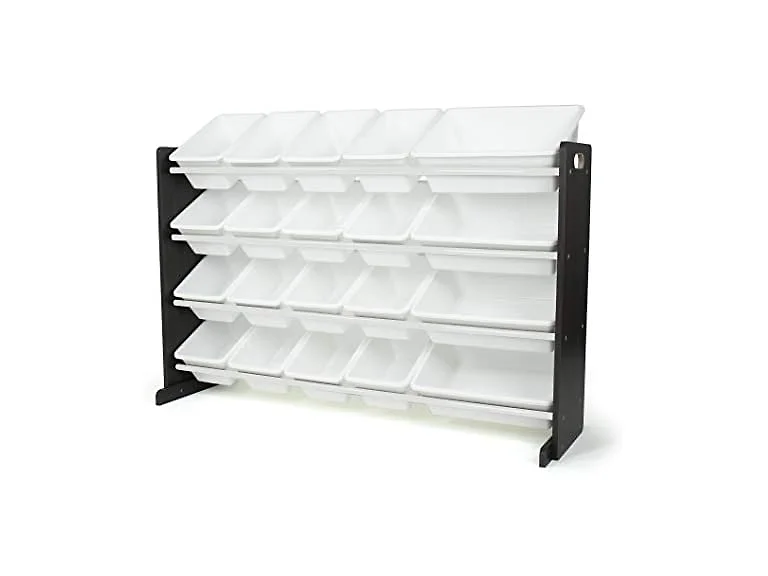 Humble Crew Kids Toy Organizer 20 Bins White
