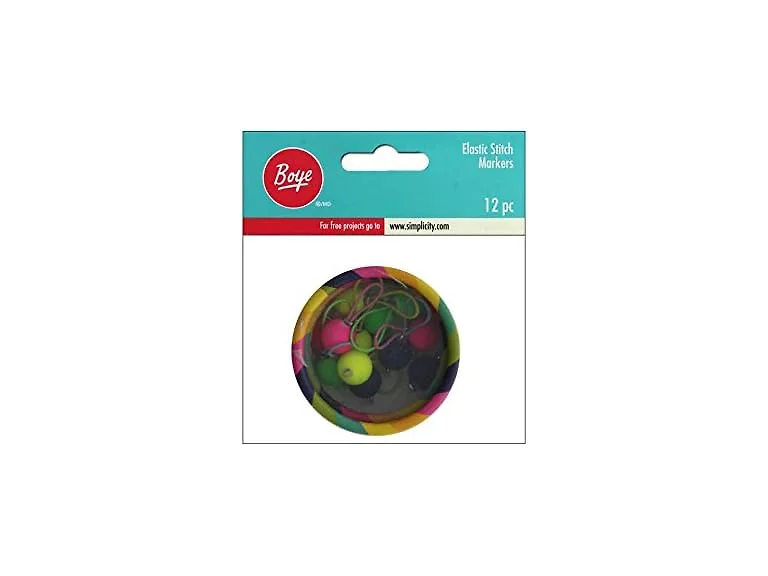 Boye Stitch Marker Elastic 12pc
