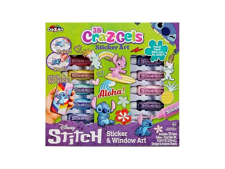 Stitch CRA-Z-Gels 3D Deluxe DIY Sticker Maker Set
