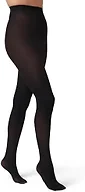 HUE Women’s Opaque Sheer to Waist Tights, Black, 3