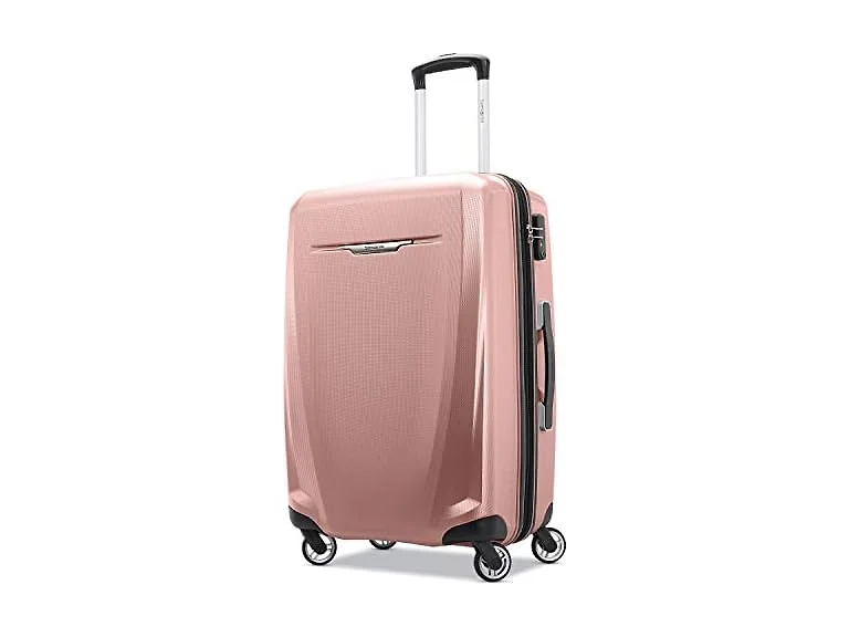 Samsonite Winfield 3 DLX Hardside Luggage 25-Inch, Rose