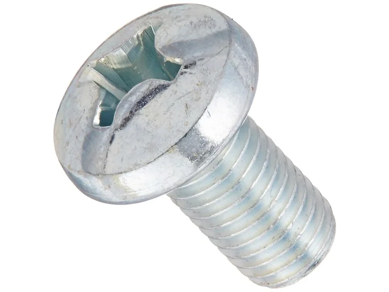 Small Parts Steel Machine Screw, Zinc