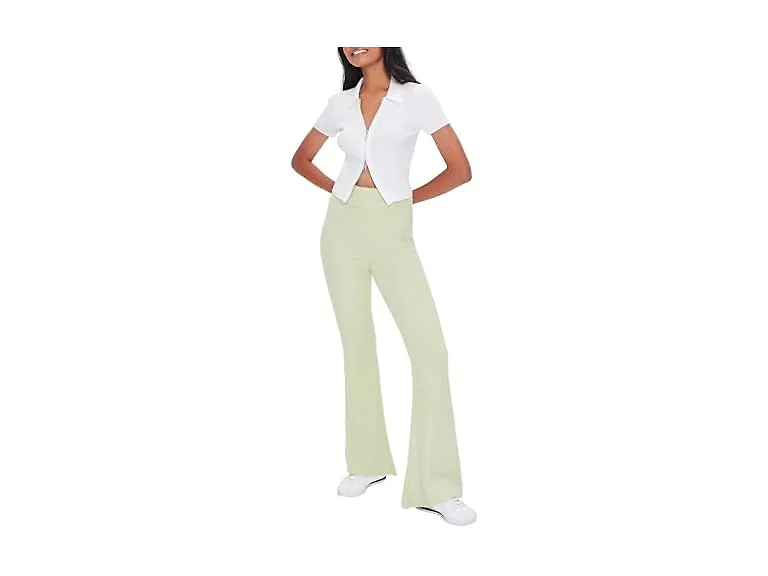 Forever 21 (M) High-rise Flare Pants