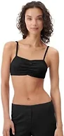 florence by mills Women's Cozy Crush Sweet Pointelle Bralette, Black, X-Large