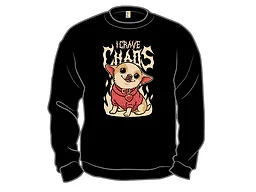 Chaos Cute Dog Fire