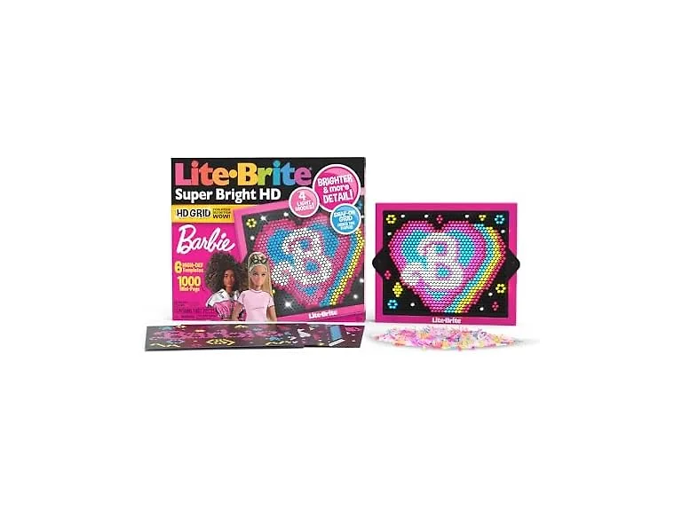 Lite Brite Super Bright HD, Barbie Edition 