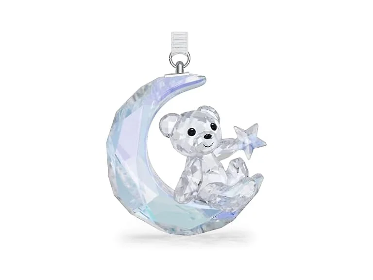 Swarovski Kris Bear Moon Ornament