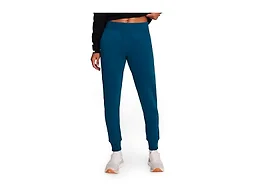 HEAD Women’s Rib Mix Jogger, Slim Fit, 29” Inseam, Lightweight Cotton-Poly Fleece Material, Ink Blue, Small