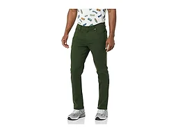 Amazon Essentials Men's 5-Pocket Stretch Twill Jeans-Inspired Casual Pants, Dark Olive, 32W x 28L