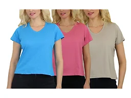 DivaTee WC-----(Women's 3Pack) / JLVT-100 / AQ-BP-MV /