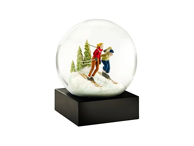Skiers Snow Globe by CoolSnowGlobes