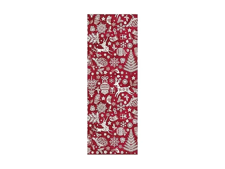 Gertmenian Holiday Runner 2x6 Cheer Red
