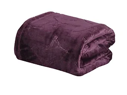 Luxury Home EIFFEL TOWER-THROW-PLUM Eiffel Tower 