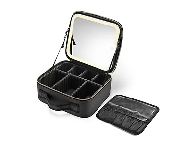 Makeup Bag with LED Mirror