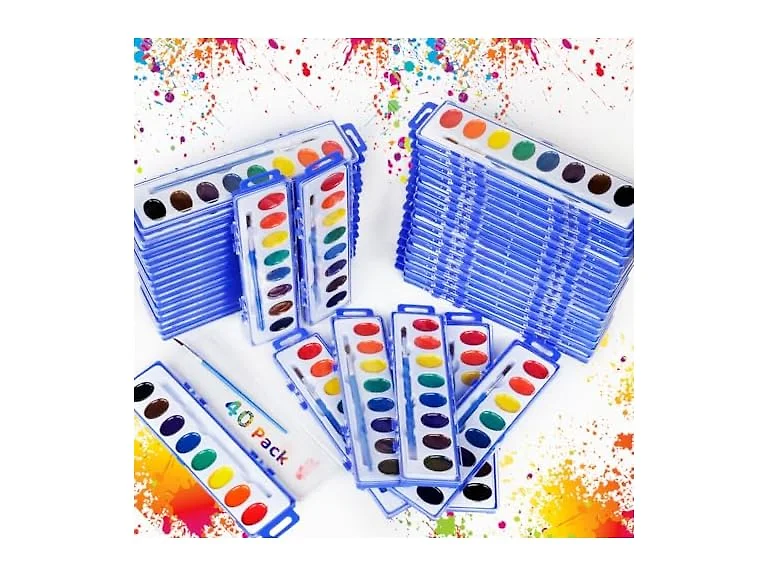 KMLYDGS 40 Pack Watercolor Paint Set