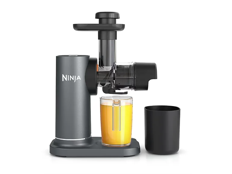 (NEW) Ninja NeverClog Cold Press Juicer Gray