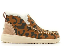 Hey Dude Womens Shoes, Denny Leopard, Leopard, 36