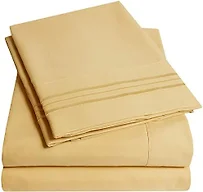 Classic Solid Microfiber Sheet Set