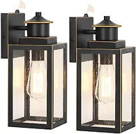 BesLowe 2-Pack Dusk to Dawn Wall Lights
