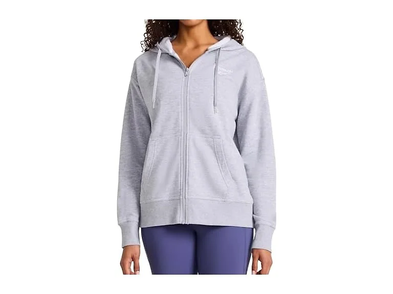 Reebok Women Embroidery Full-zip Hoodie