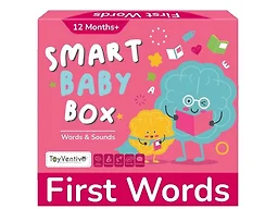 Toyventive Toddler's First Words Smart Baby Box Learning Set, Pink
