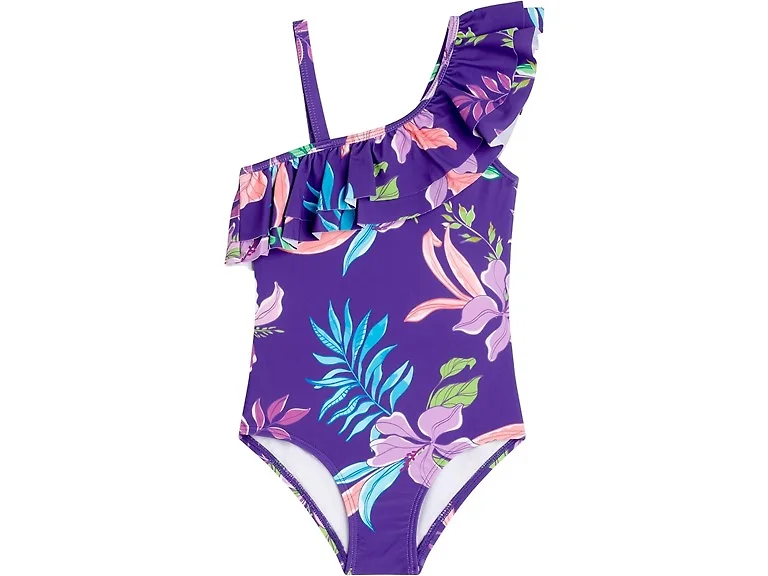 Kanu Surf Girls (3T) One Shoulder Swimsuit