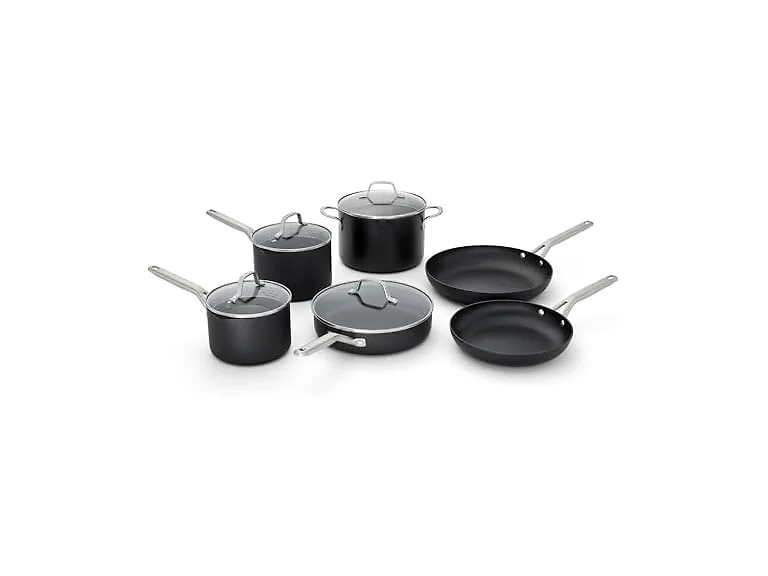 Calphalon® Hard-Anodized Nonstick 10-Piece Cookware Set