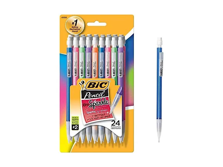 BIC Xtra-Sparkle Mechanical Pencil, Medium Point