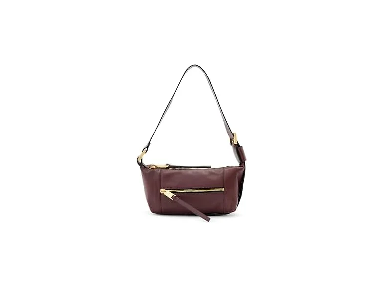 AllSaints Vega Mini Shoulder Dark Red
